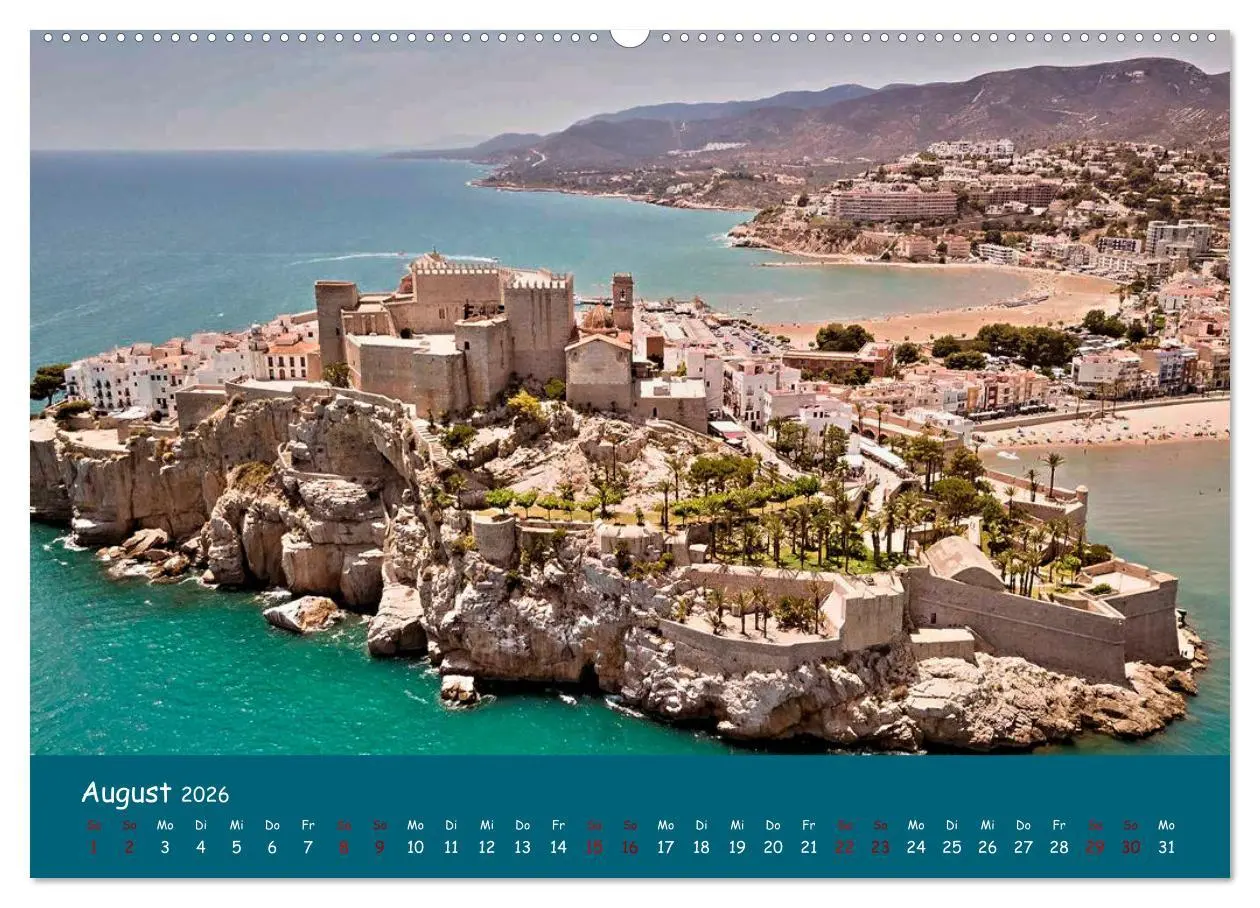 Bild: 9783457443088 | Peniscola - Gelebte Geschichte (hochwertiger Premium Wandkalender...