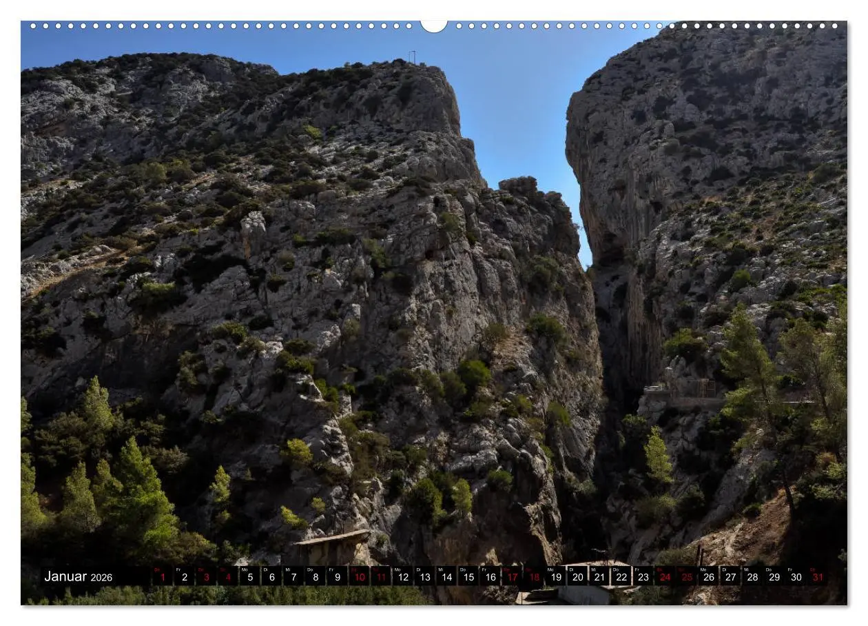 Bild: 9783457753088 | El Caminito del Rey (hochwertiger Premium Wandkalender 2026 DIN A2...