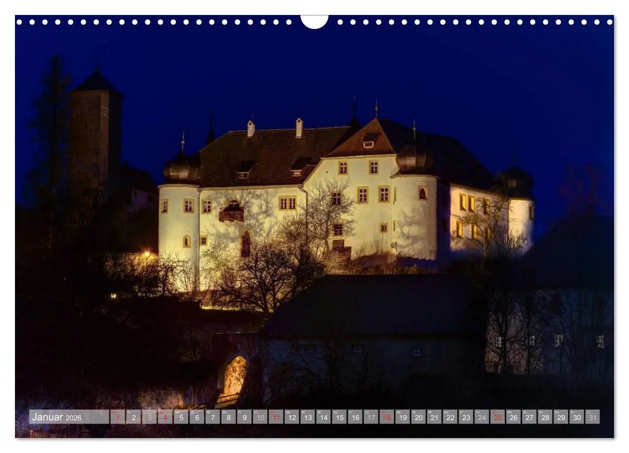 Bild: 9783516083088 | Burgenlandschaft Fränkische Schweiz (Wandkalender 2026 DIN A3...