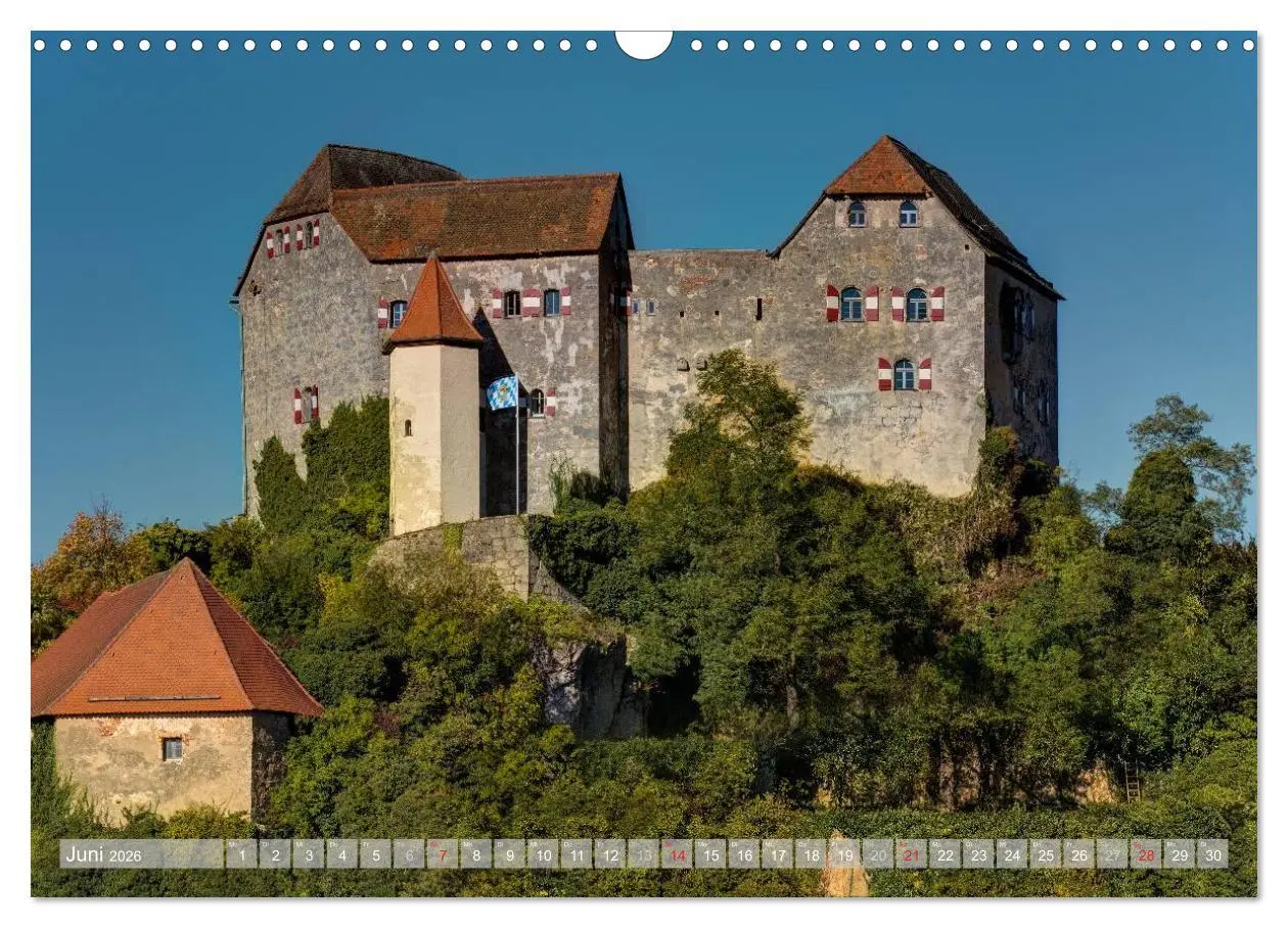 Bild: 9783516083088 | Burgenlandschaft Fränkische Schweiz (Wandkalender 2026 DIN A3...