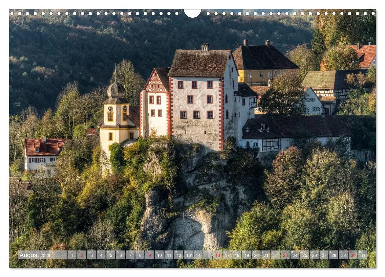 Bild: 9783516083088 | Burgenlandschaft Fränkische Schweiz (Wandkalender 2026 DIN A3...