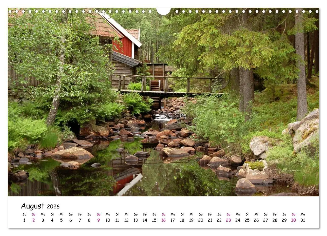 Bild: 9783516153088 | Südschweden Smaland 2026 (Wandkalender 2026 DIN A3 quer), CALVENDO...