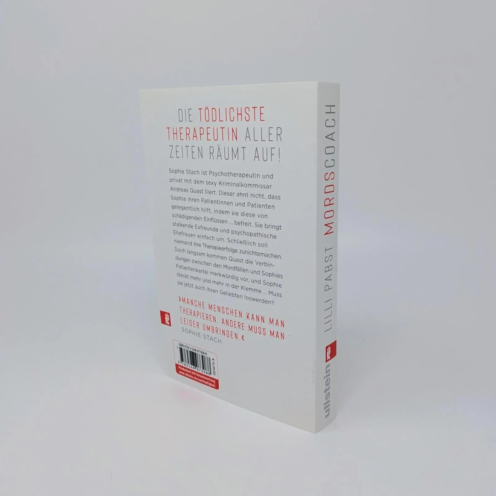 Bild: 9783548073088 | Mordscoach. Die Therapie geht weiter | Lilli Pabst | Taschenbuch