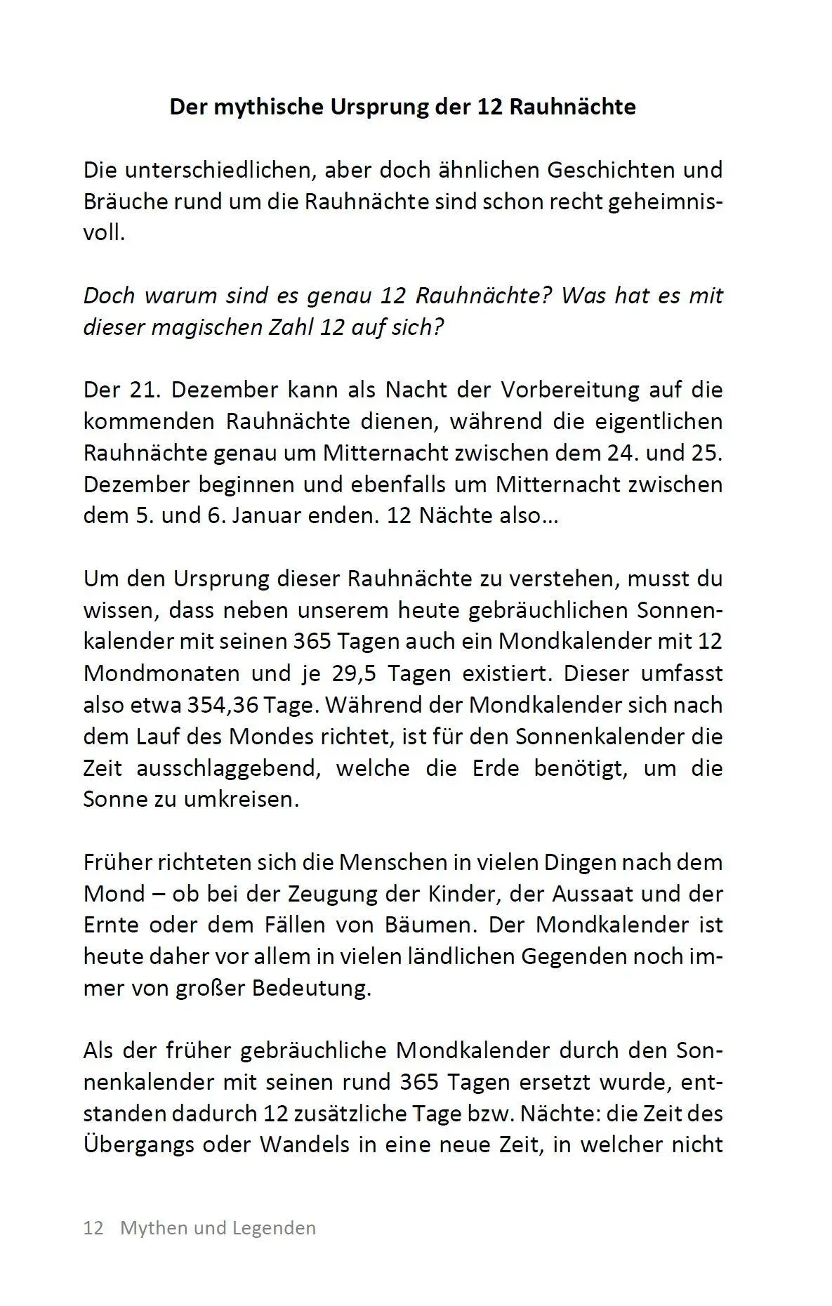 Bild: 9783982523088 | Meine Reise durch die 12 Rauhnächte 100 Rituale und Impulse Ein...