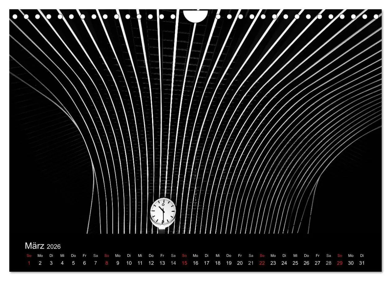 Bild: 9783516213188 | Black-Schwarz-Noir 2026 (Wandkalender 2026 DIN A4 quer), CALVENDO...