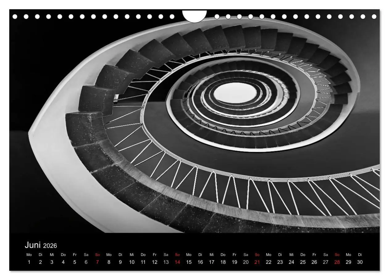 Bild: 9783516213188 | Black-Schwarz-Noir 2026 (Wandkalender 2026 DIN A4 quer), CALVENDO...