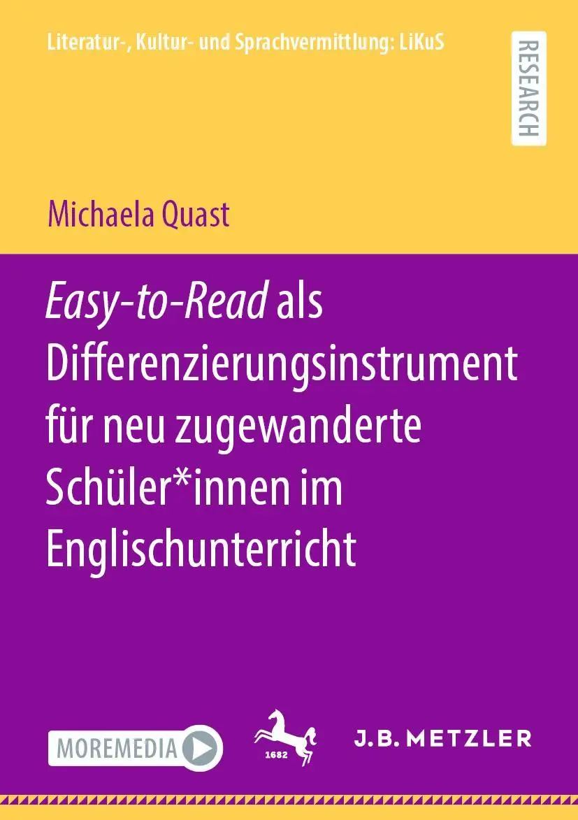 Cover: 9783662673188 | Easy-to-Read als Differenzierungsinstrument für neu zugewanderte...