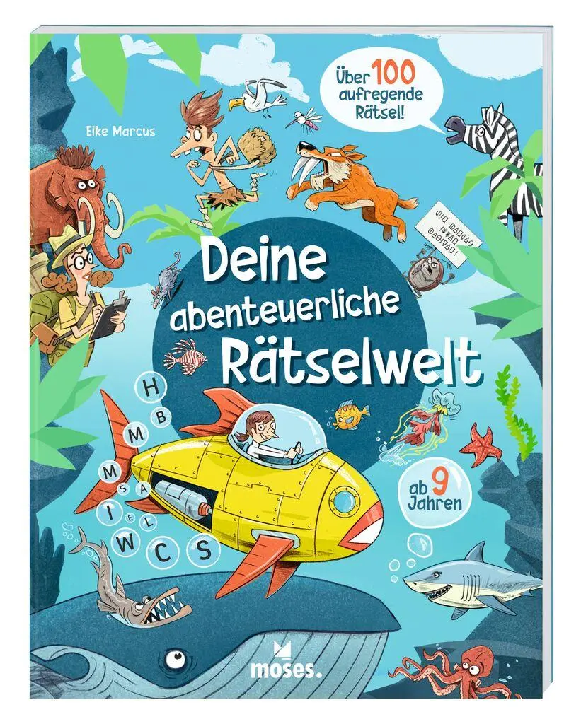 Cover: 9783964553188 | Deine abenteuerliche Rätselwelt | über 100 aufregende Rätsel | Marcus