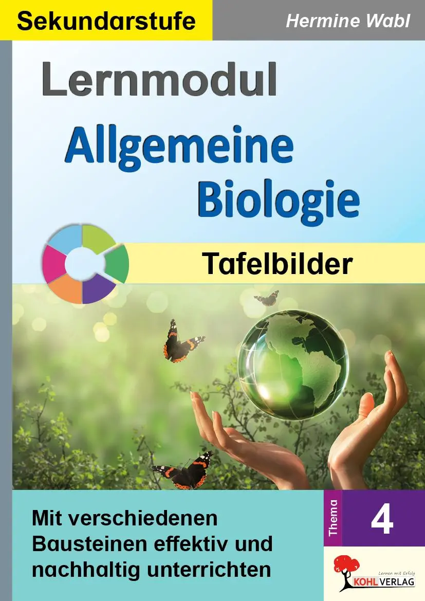 Cover: 9783985583188 | Lernmodul 4: Allgemeine Biologie / Tafelbilder | Hermine Wabl | Buch