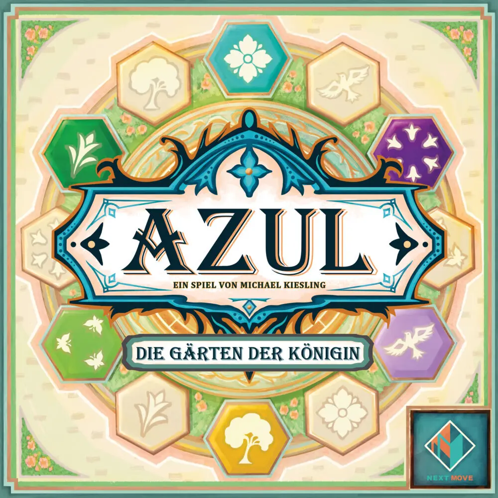 Cover: 4015566603288 | Azul Die Gärten der Königin (Spiel) | Michael Kiesling | Spiel | 2022