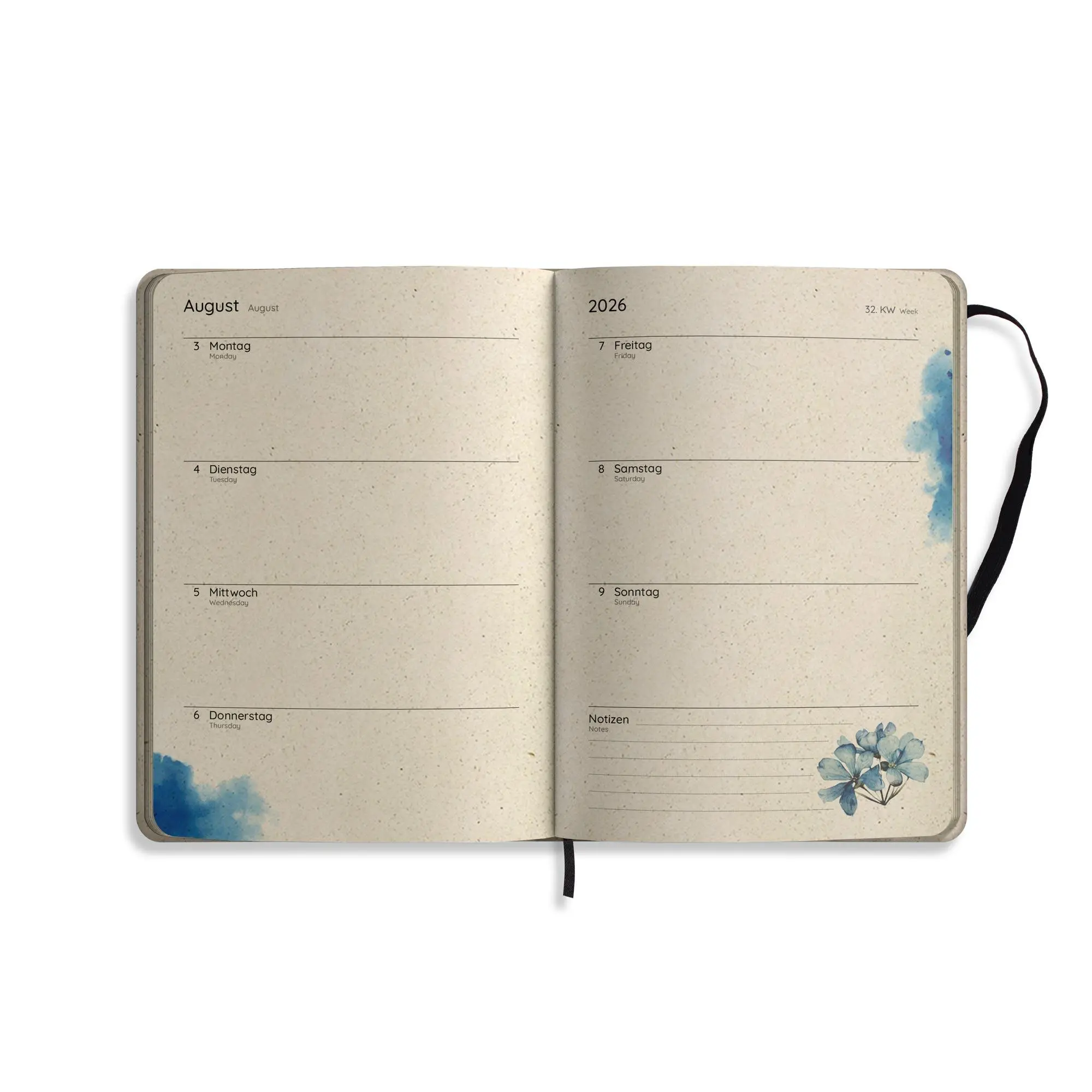 Bild: 4260626413288 | matabooks - A5 Kalender Samaya 2026 Farbe: Spring Green (DE/EN) | Buch