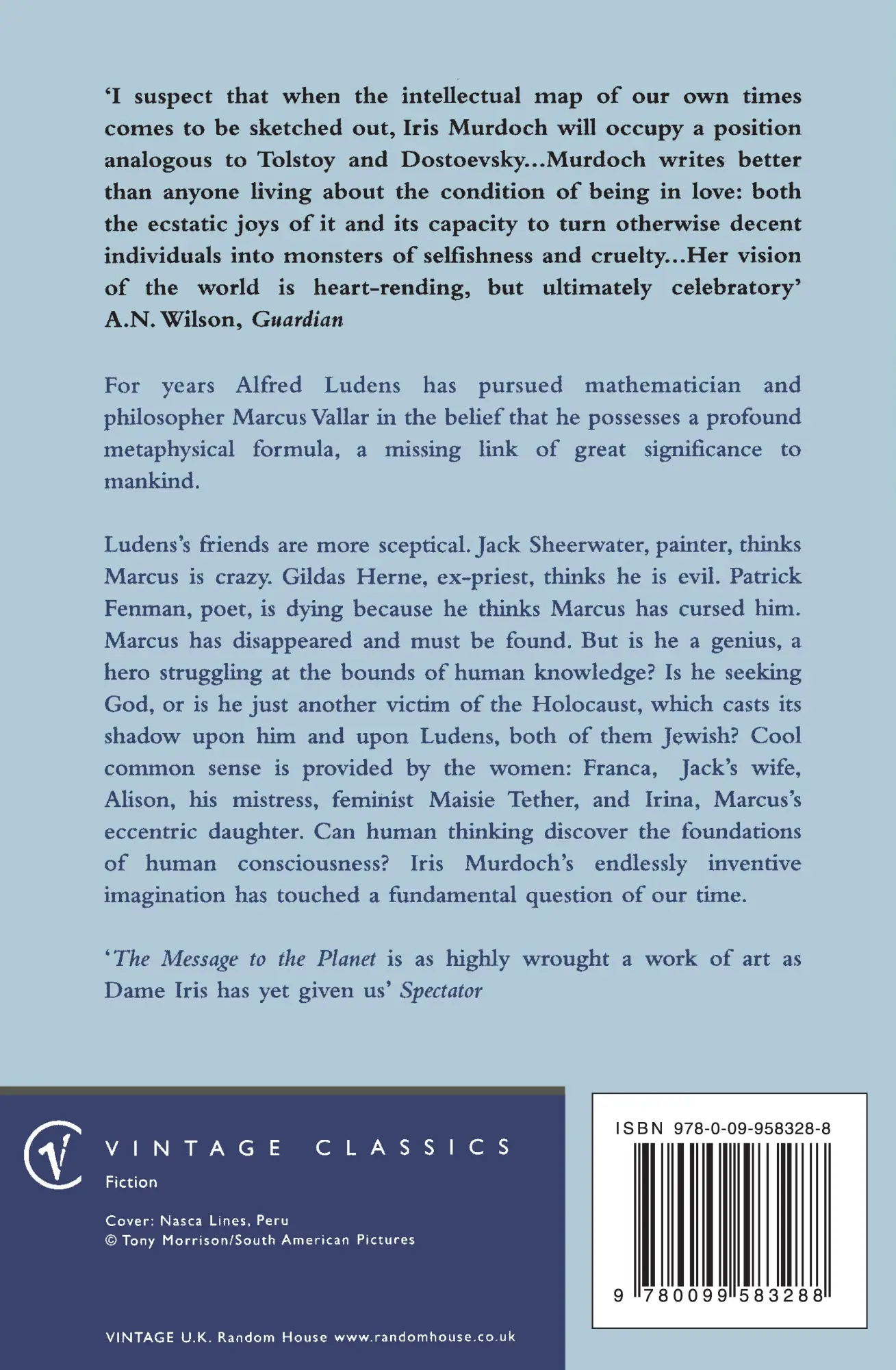 Cover: 9780099583288 | The Message To The Planet | Iris Murdoch | Taschenbuch | Englisch
