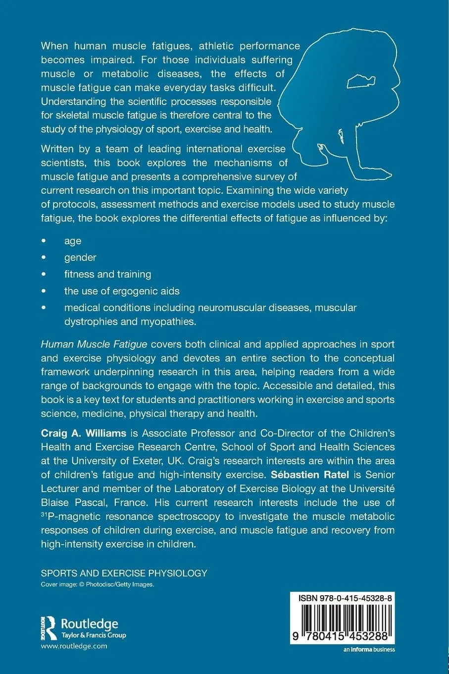 Rückseite: 9780415453288 | Human Muscle Fatigue | Craig Williams (u. a.) | Taschenbuch | Englisch