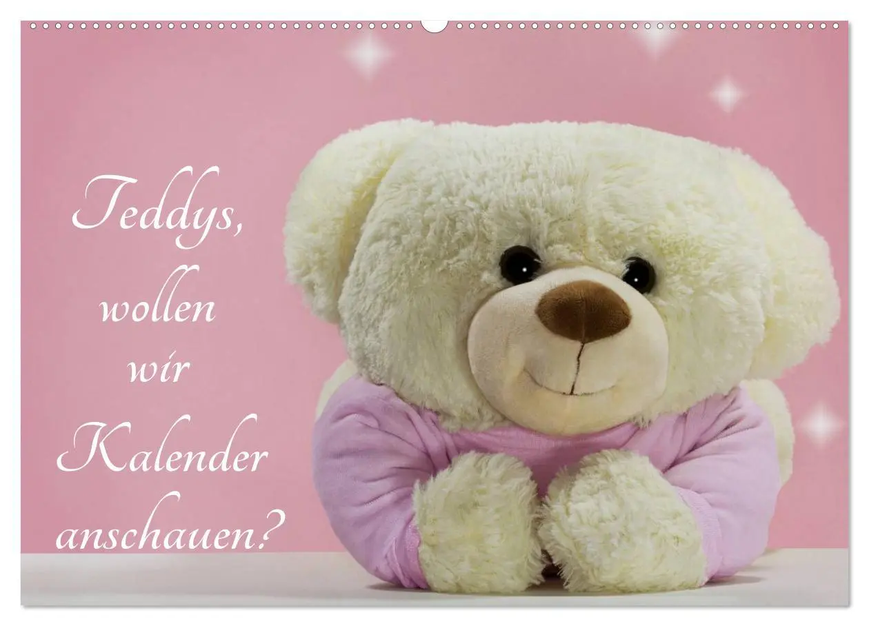 Cover: 9783457973288 | Teddys, wollen wir Kalender anschauen? (Wandkalender 2026 DIN A2...
