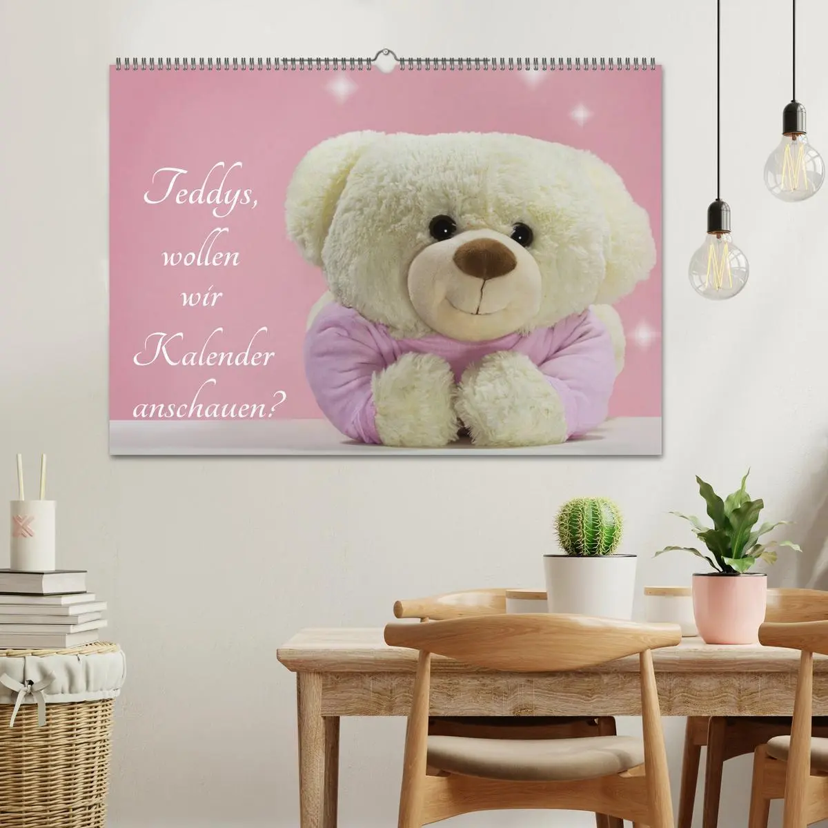 Bild: 9783457973288 | Teddys, wollen wir Kalender anschauen? (Wandkalender 2026 DIN A2...