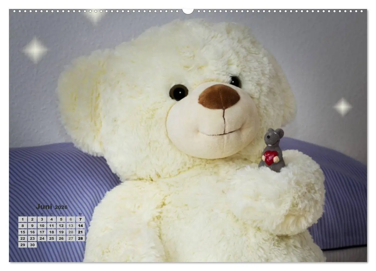 Bild: 9783457973288 | Teddys, wollen wir Kalender anschauen? (Wandkalender 2026 DIN A2...