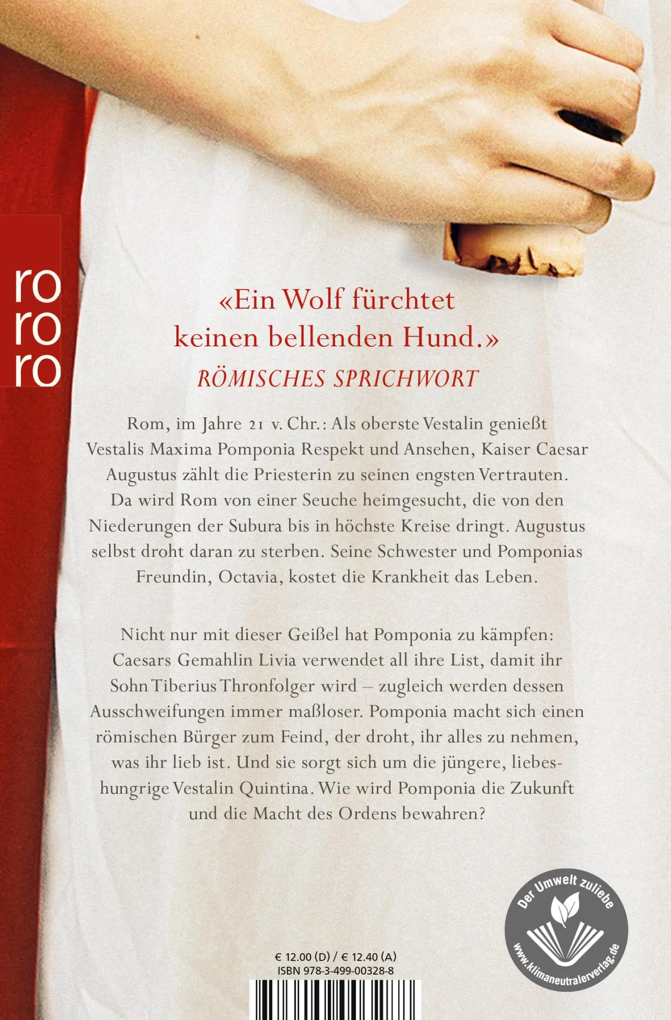 Rückseite: 9783499003288 | Die Töchter Roms: Wolfszeit | Historischer Roman | Debra May Macleod