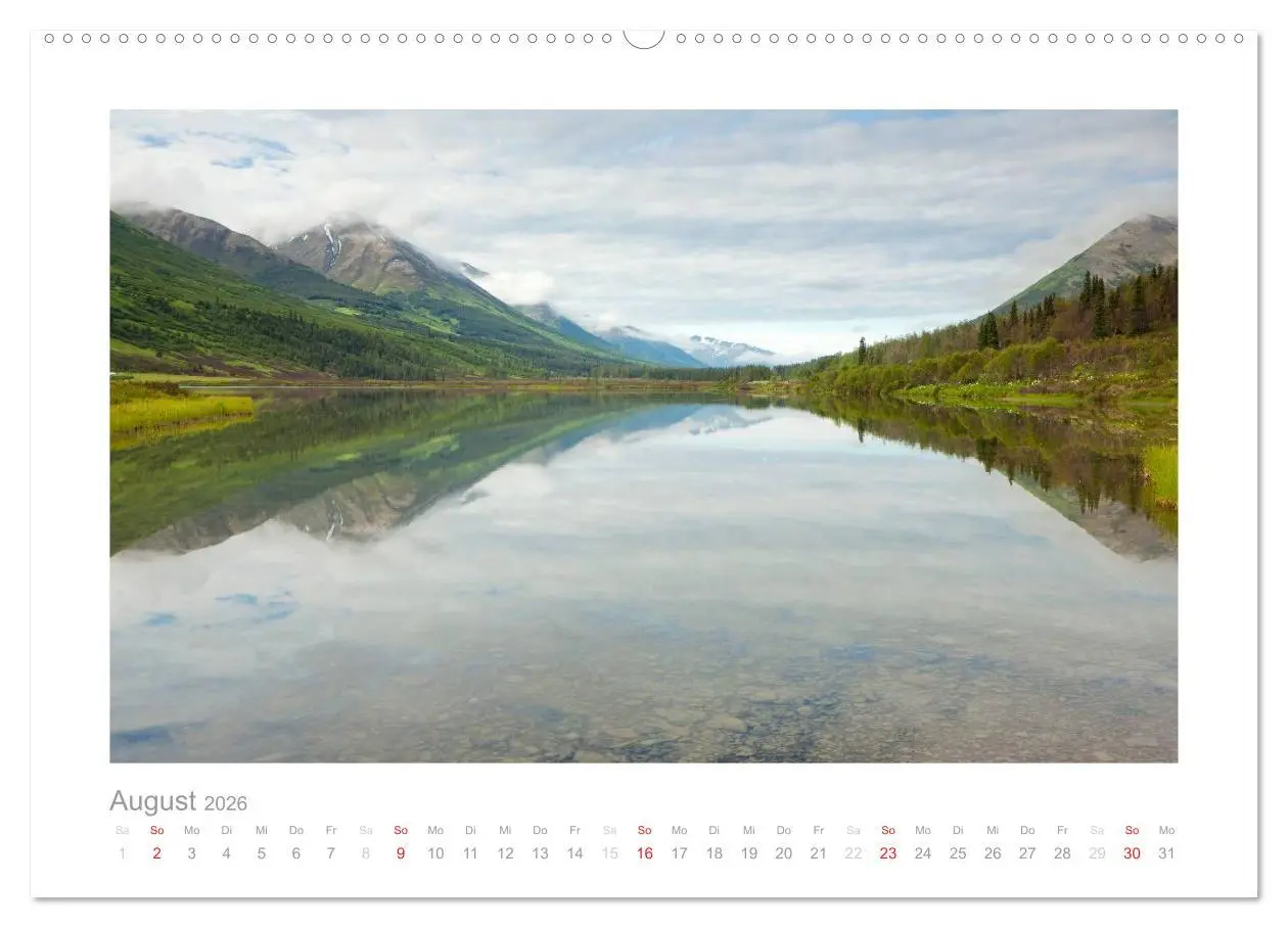 Bild: 9783516203288 | Alaska 2026 (Wandkalender 2026 DIN A2 quer), CALVENDO Monatskalender