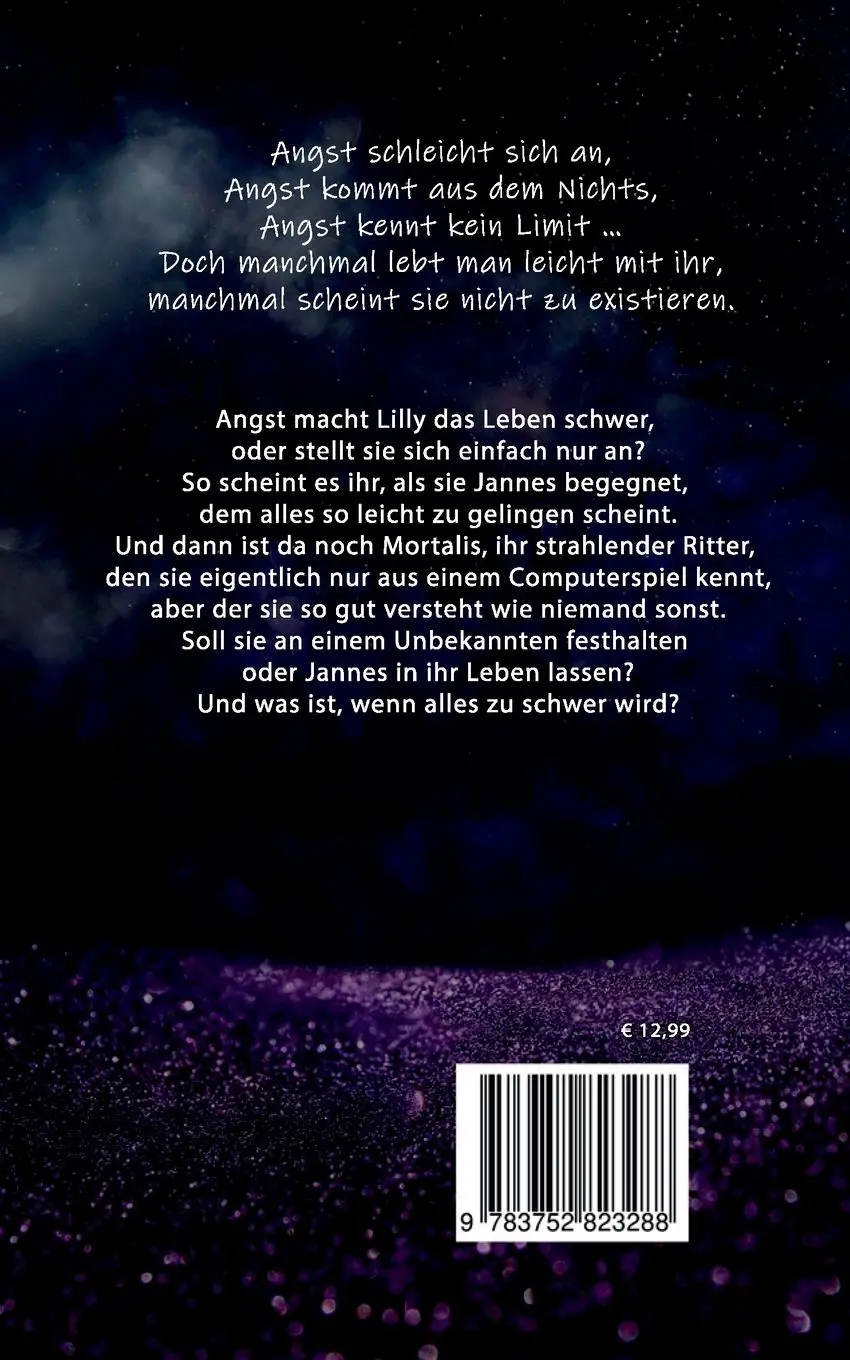 Rückseite: 9783752823288 | Wie ein Funkeln in der Angst | Minny Baker | Taschenbuch | Paperback