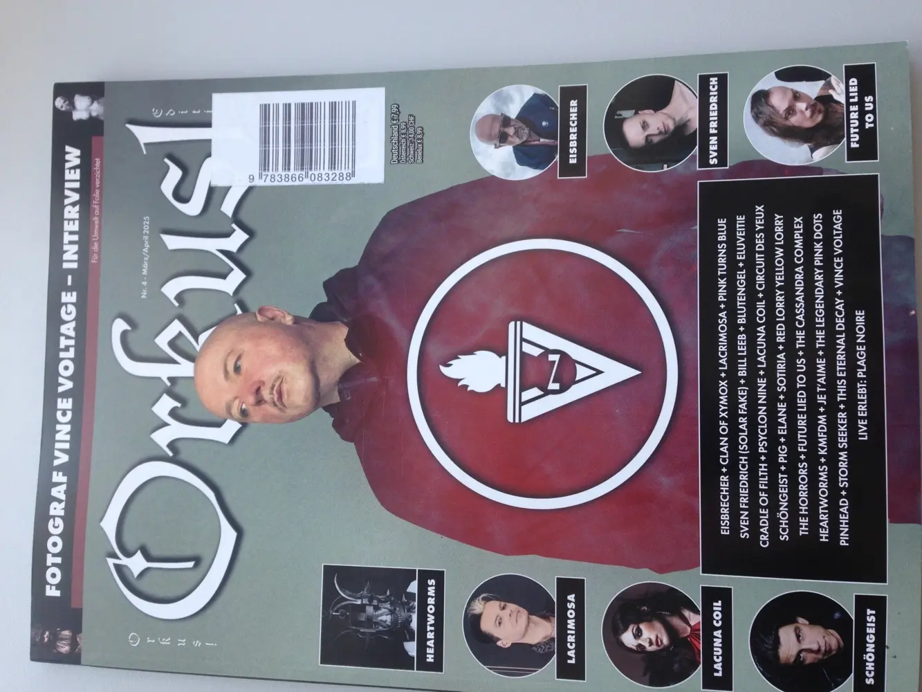 Cover: 9783866083288 | Orkus!-Edition März/April 2025 | ORKUS | Broschüre | Deutsch | 2025