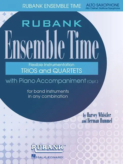 Cover: 9781540083388 | Ensemble Time - Alto Saxophone (Baritone Saxophone) | Herman Hummel