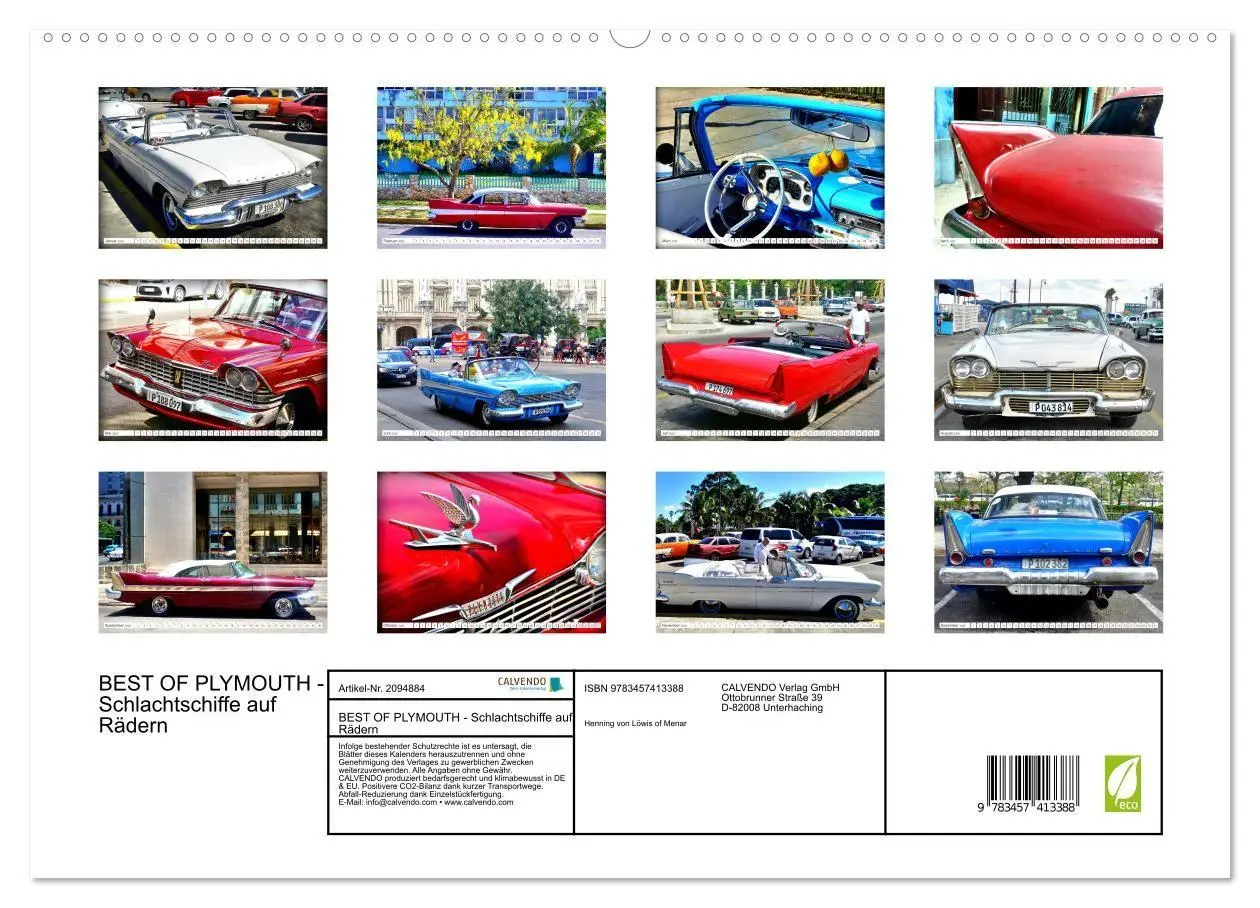 Bild: 9783457413388 | BEST OF PLYMOUTH - Schlachtschiffe auf Rädern (hochwertiger Premium...