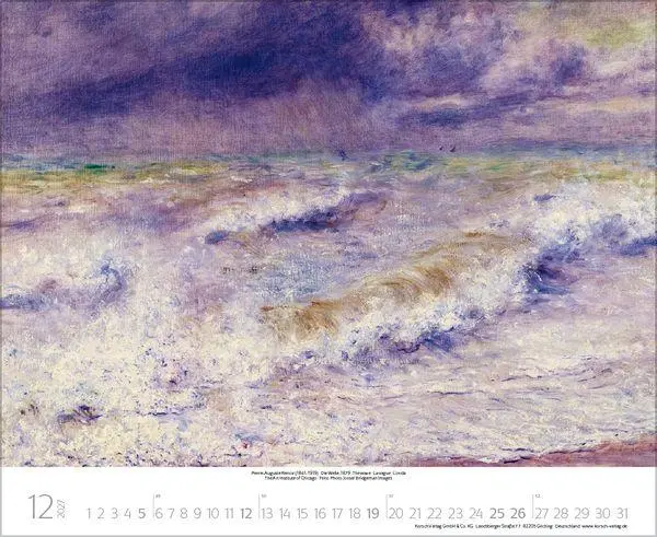 Bild: 9783819303388 | Am Meer 2027 | Verlag Korsch | Kalender | 14 S. | Deutsch | 2027