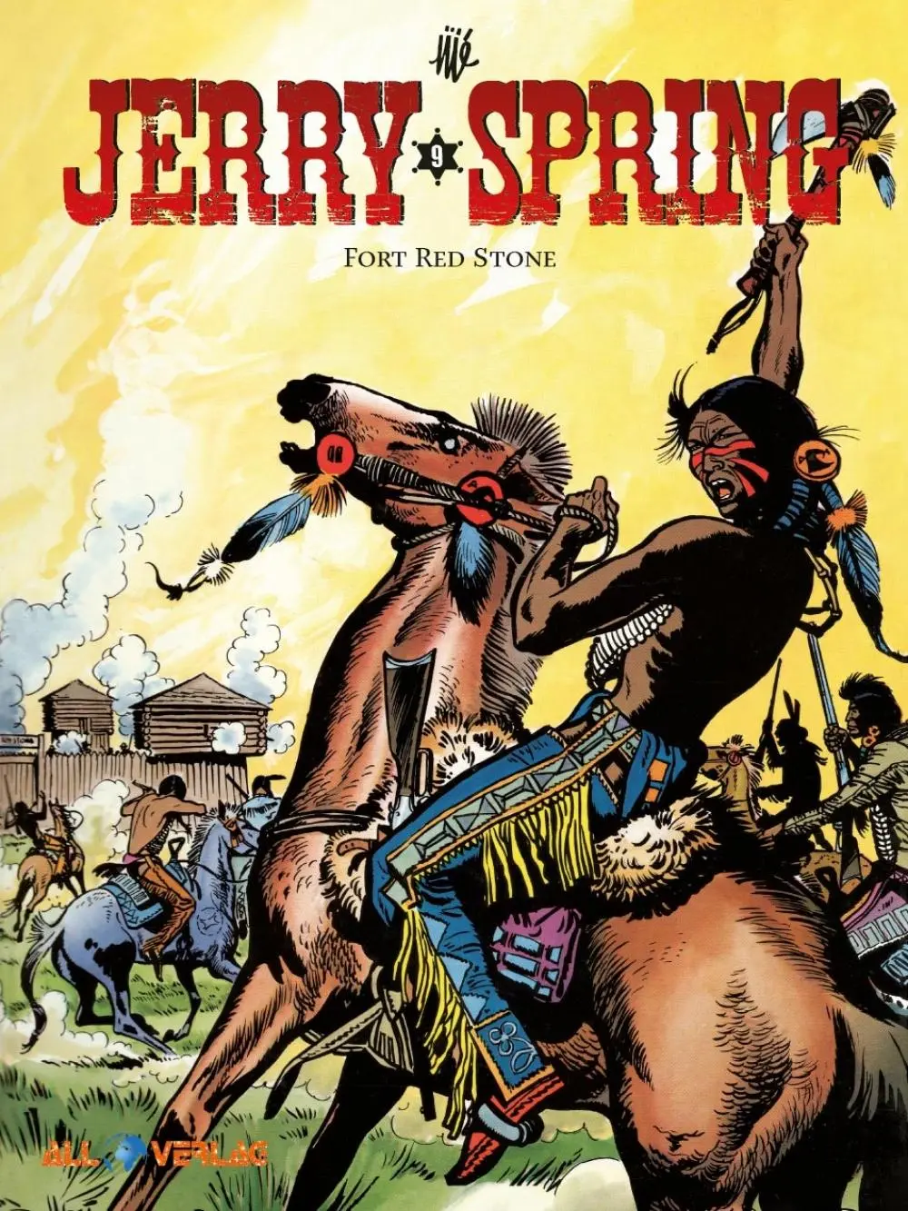 Cover: 9783968043388 | Jerry Spring 9 | Fort Red Stone | Jijé | Buch | 48 S. | Deutsch | 2025