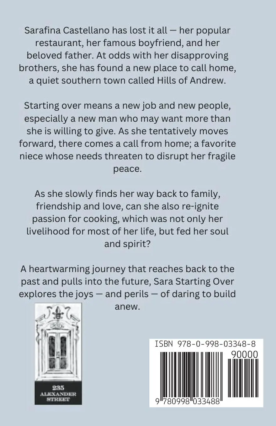 Rückseite: 9780998033488 | Sara Starting Over | Dee Ernst | Taschenbuch | Englisch | 2024