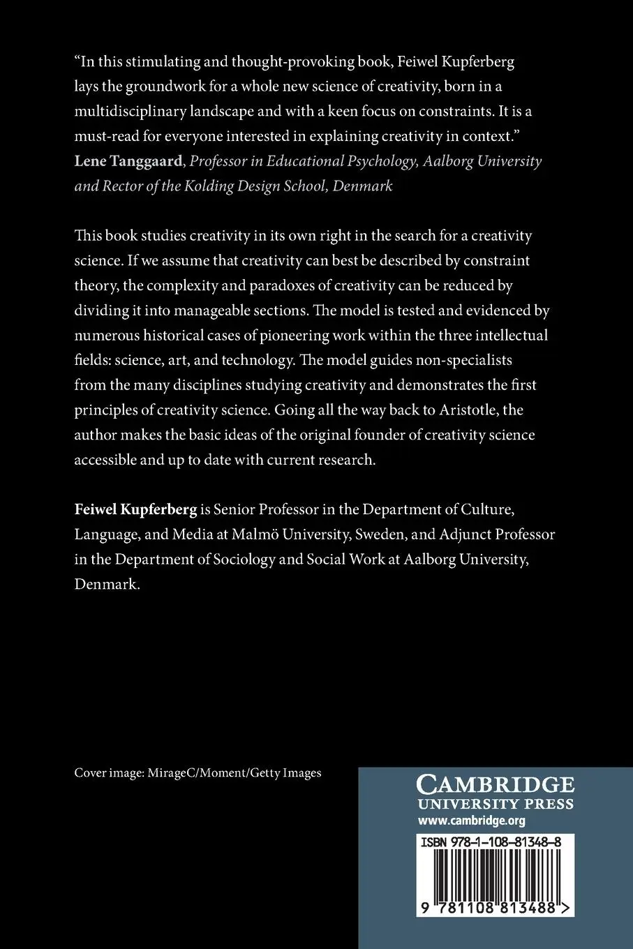 Rückseite: 9781108813488 | Constraints and Creativity | Feiwel Kupferberg | Taschenbuch | 2023