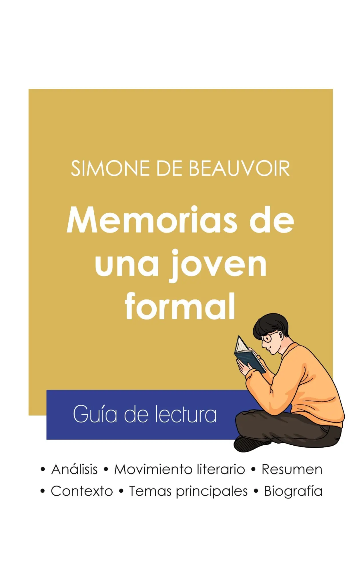 Cover: 9782759313488 | Guía de lectura Memorias de una joven formal de Simone de Beauvoir...