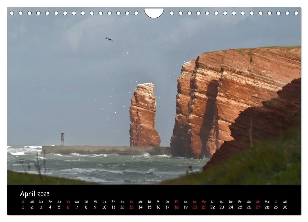 Bild: 9783435793488 | Helgoland und die Düne (Wandkalender 2025 DIN A4 quer), CALVENDO...