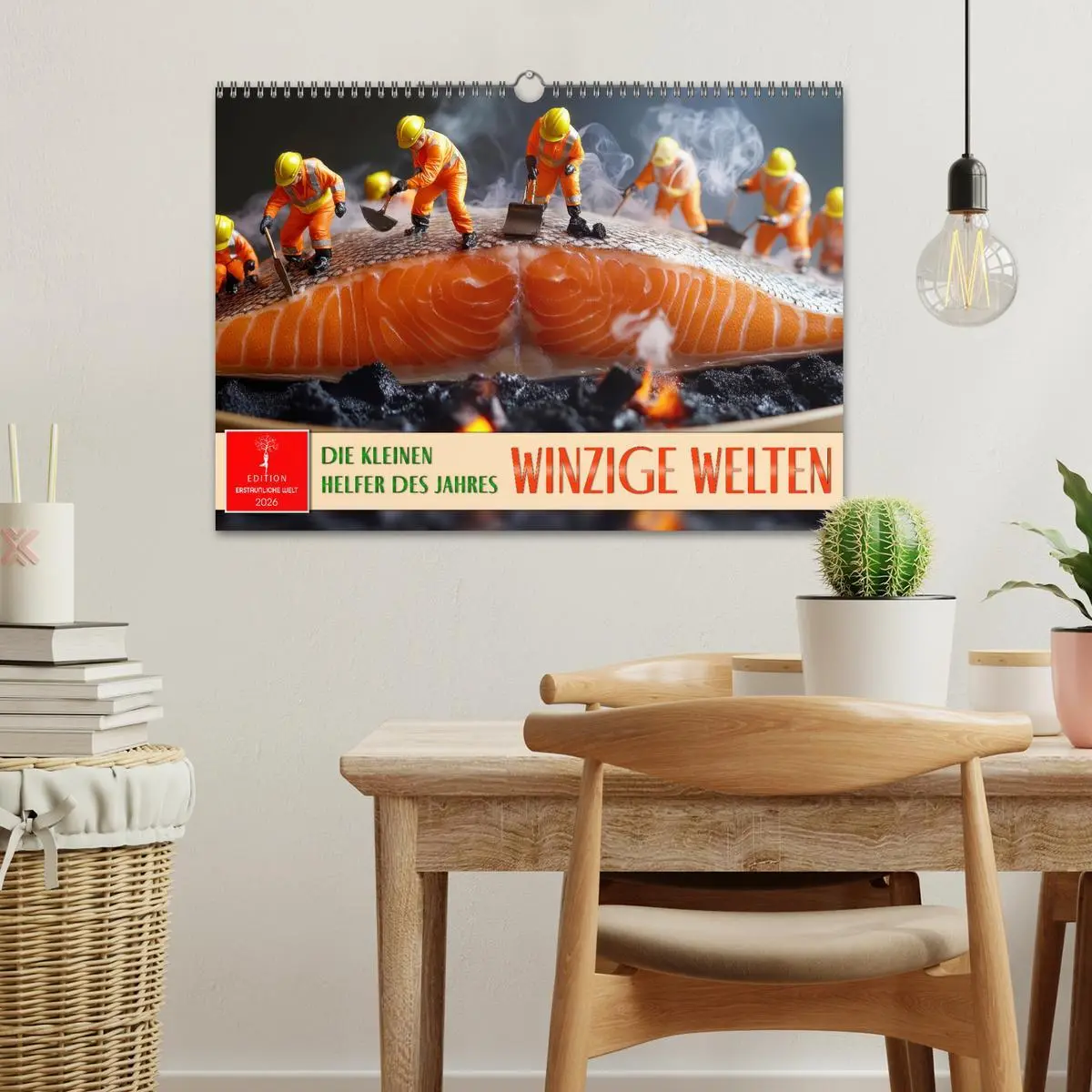 Bild: 9783457263488 | Winzige Welten - die kleinen Helfer des Jahres (Wandkalender 2026...