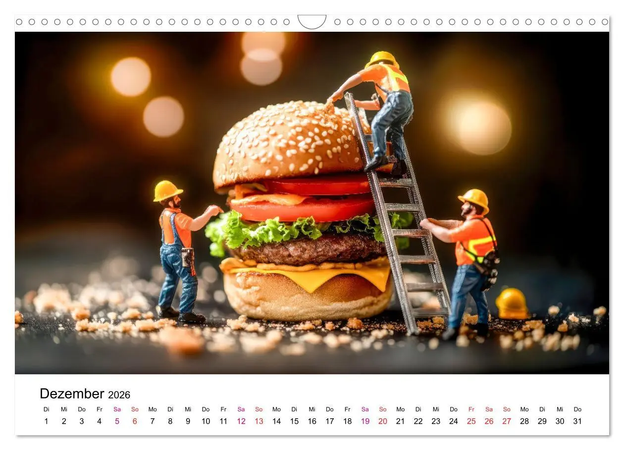 Bild: 9783457263488 | Winzige Welten - die kleinen Helfer des Jahres (Wandkalender 2026...