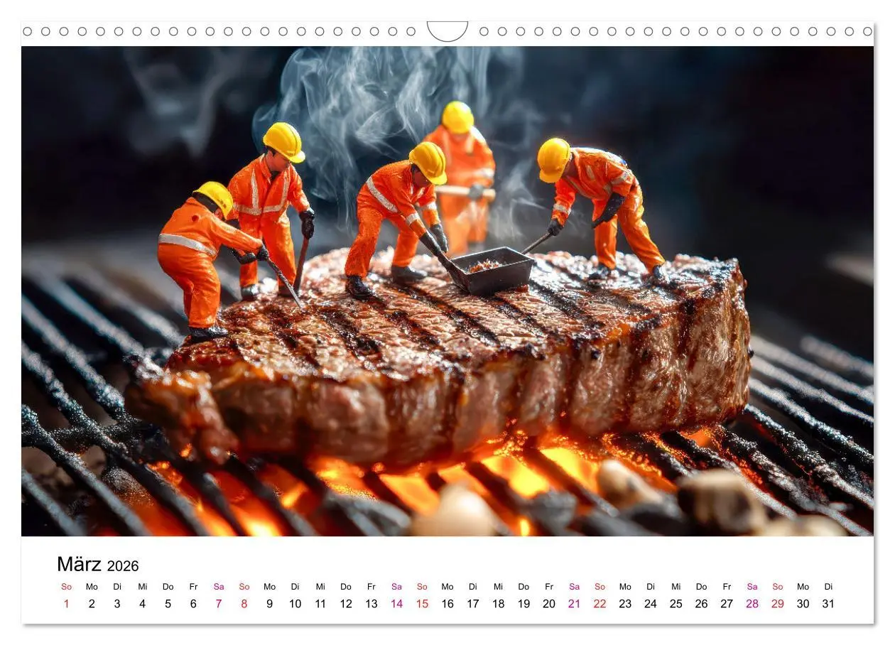 Bild: 9783457263488 | Winzige Welten - die kleinen Helfer des Jahres (Wandkalender 2026...