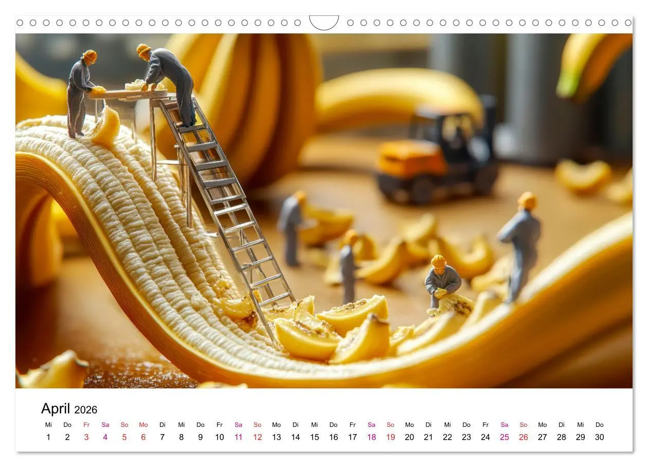 Bild: 9783457263488 | Winzige Welten - die kleinen Helfer des Jahres (Wandkalender 2026...