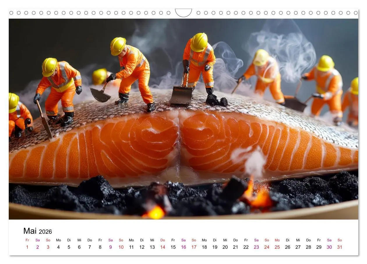 Bild: 9783457263488 | Winzige Welten - die kleinen Helfer des Jahres (Wandkalender 2026...