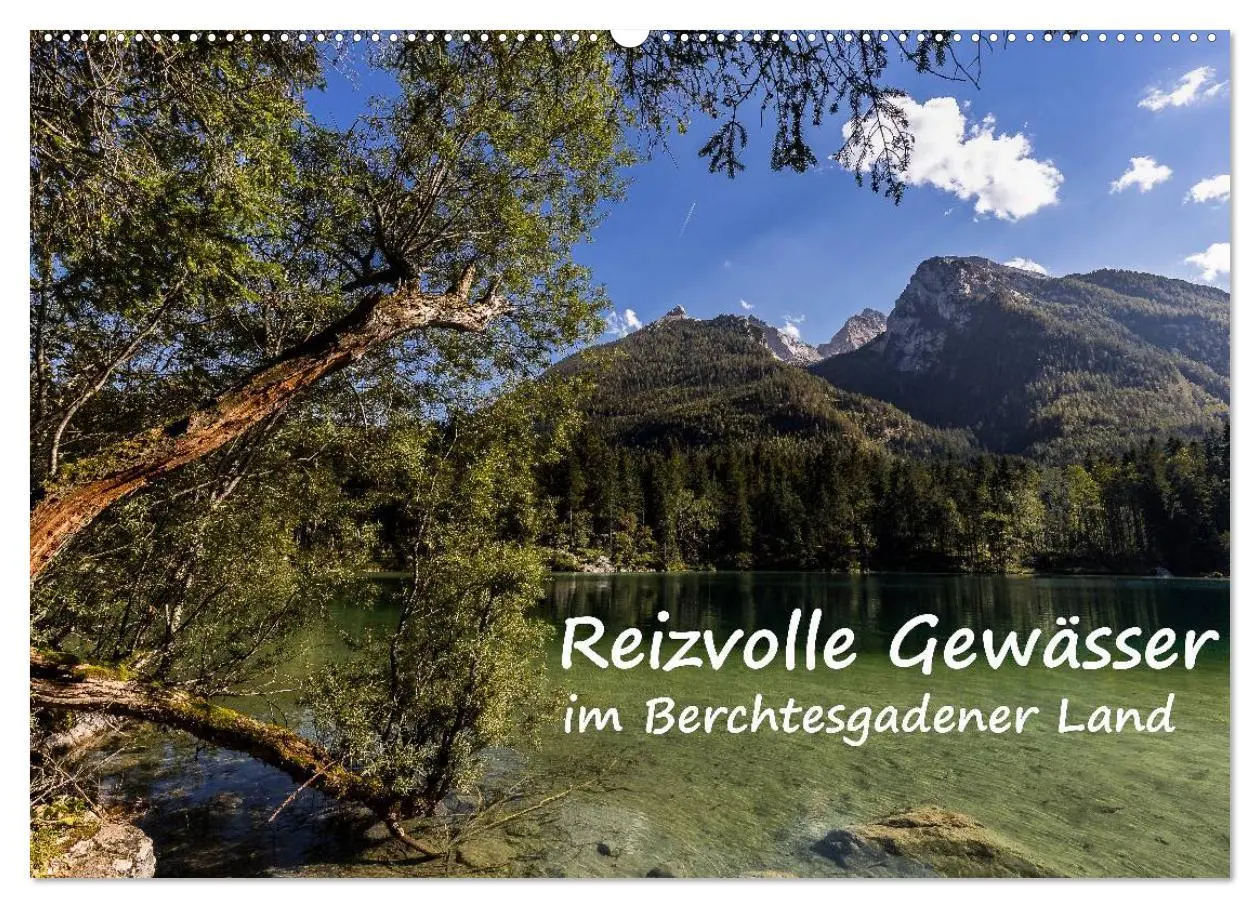 Cover: 9783457953488 | Reizvolle Gewässer im Berchtesgadener Land (Wandkalender 2026 DIN...