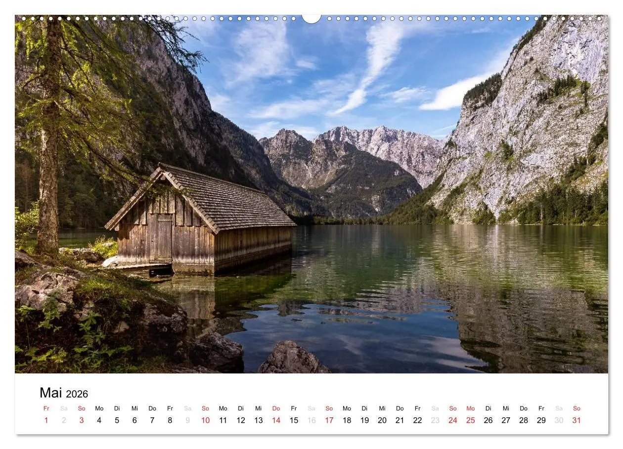 Bild: 9783457953488 | Reizvolle Gewässer im Berchtesgadener Land (Wandkalender 2026 DIN...