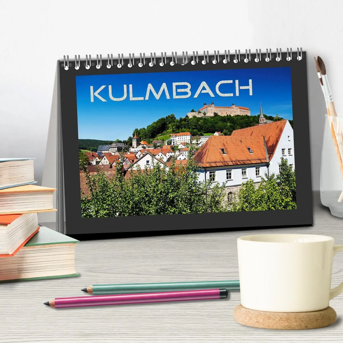 Bild: 9783516113488 | Kulmbach (Tischkalender 2026 DIN A5 quer), CALVENDO Monatskalender