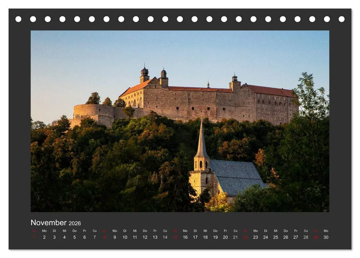 Bild: 9783516113488 | Kulmbach (Tischkalender 2026 DIN A5 quer), CALVENDO Monatskalender