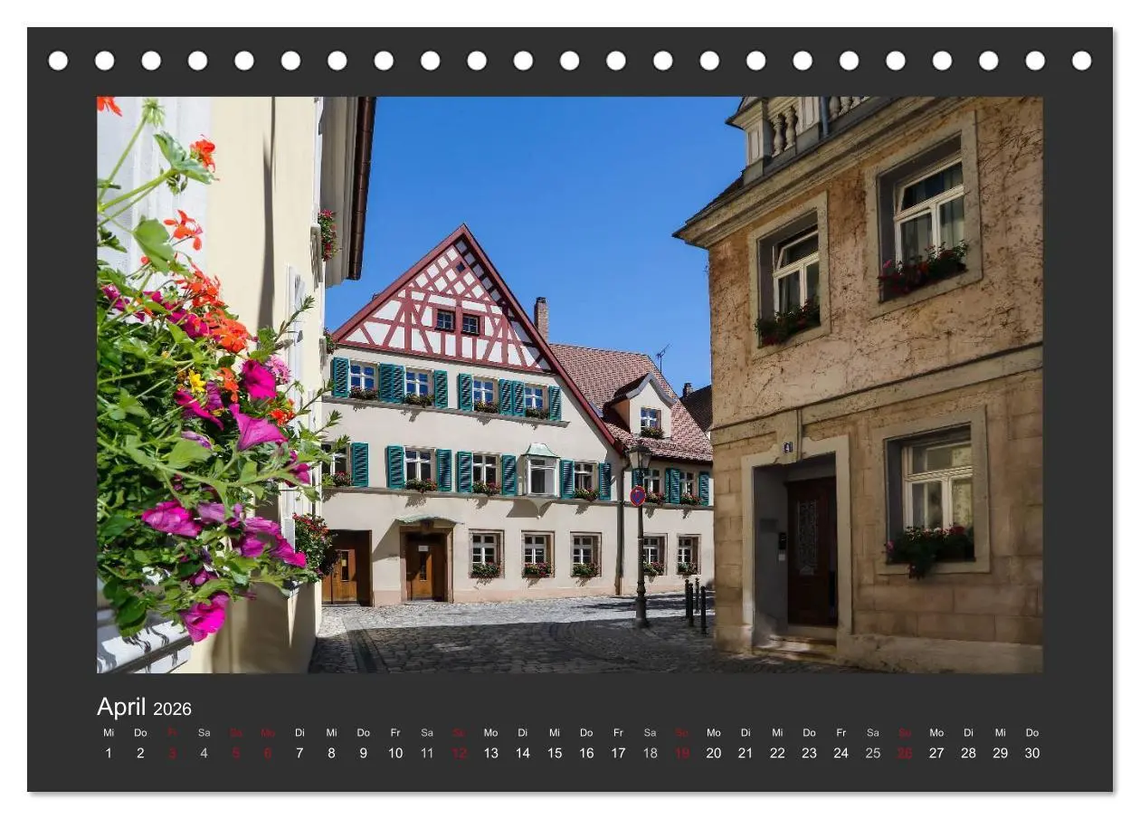 Bild: 9783516113488 | Kulmbach (Tischkalender 2026 DIN A5 quer), CALVENDO Monatskalender