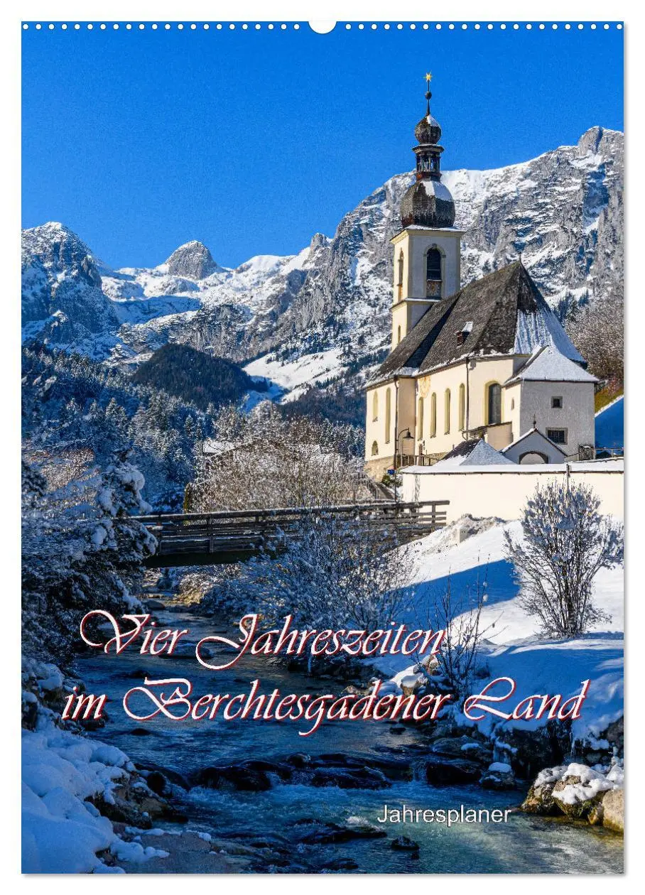 Cover: 9783516353488 | Vier Jahreszeiten im Berchtesgadener Land (Wandkalender 2026 DIN A2...