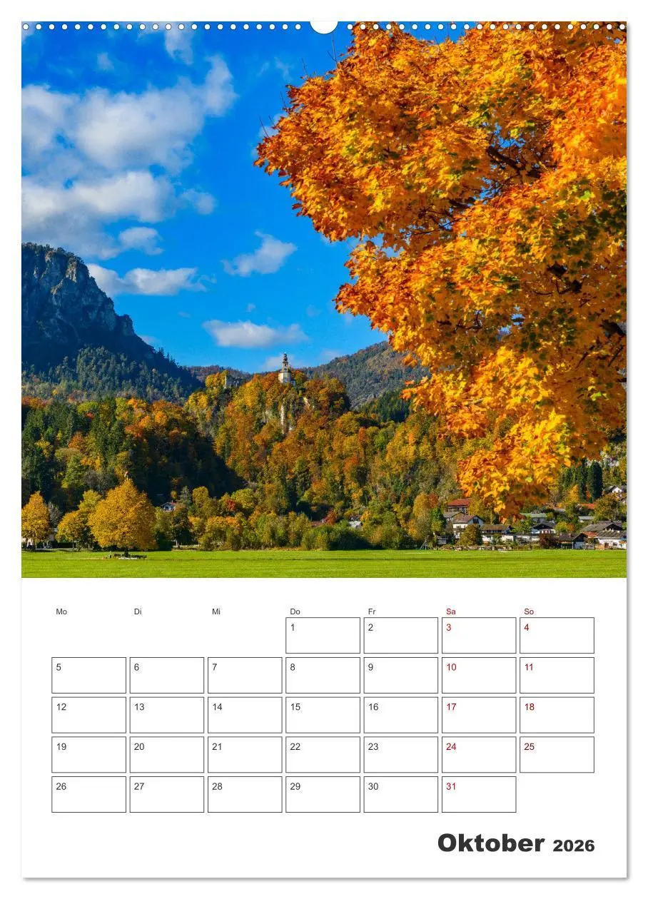 Bild: 9783516353488 | Vier Jahreszeiten im Berchtesgadener Land (Wandkalender 2026 DIN A2...