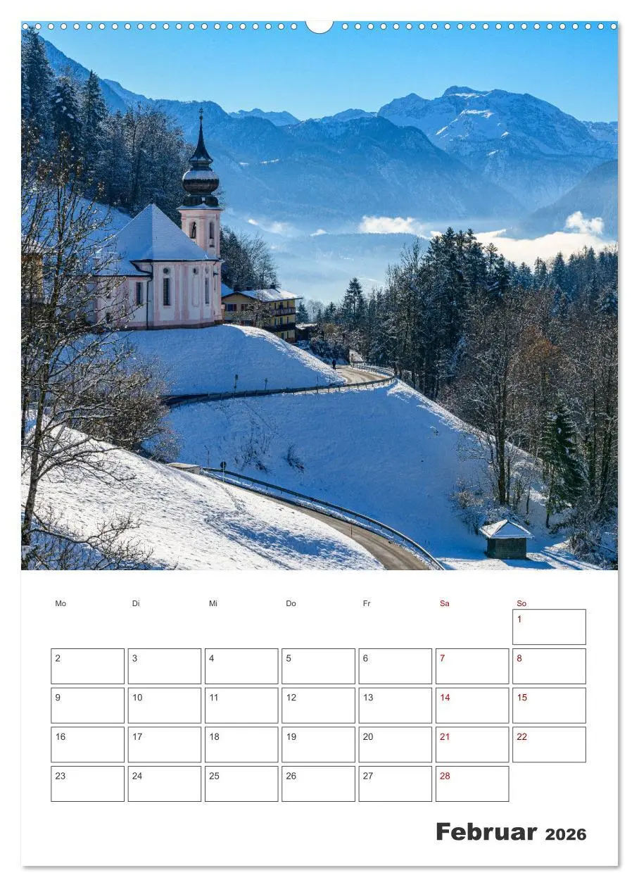 Bild: 9783516353488 | Vier Jahreszeiten im Berchtesgadener Land (Wandkalender 2026 DIN A2...