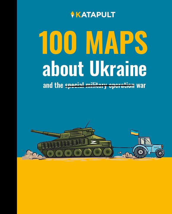 Cover: 9783948923488 | 100 maps about Ukraine | and the war | Katapult | Taschenbuch | 192 S.