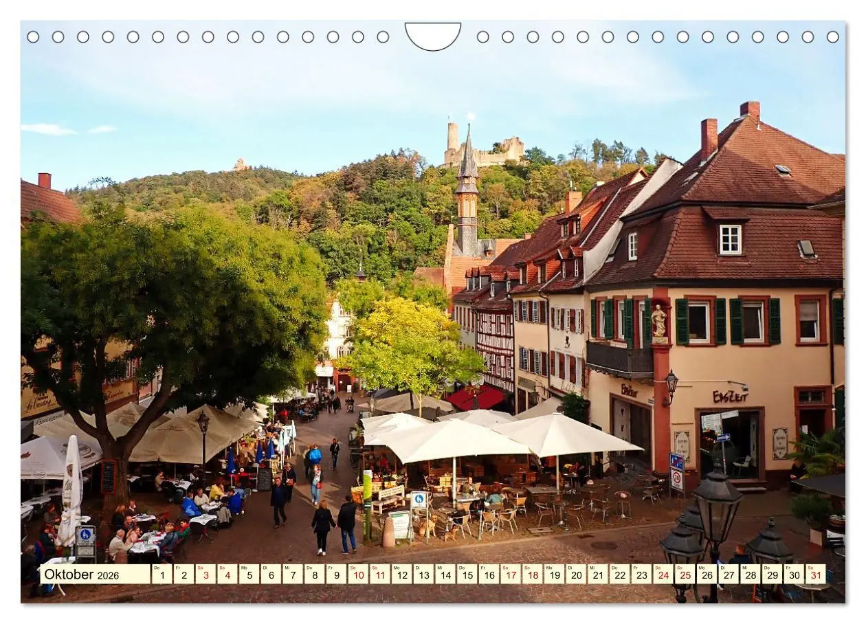 Bild: 9783457323588 | Weinheim im Laufe der Jahreszeiten (Wandkalender 2026 DIN A4 quer),...