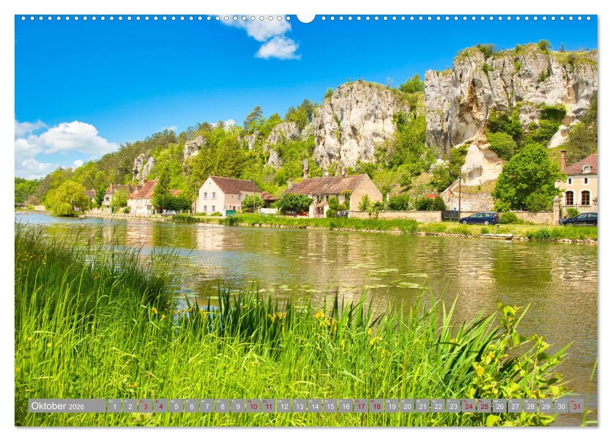 Bild: 9783457633588 | Zauberhaftes Burgund (Wandkalender 2026 DIN A2 quer), CALVENDO...