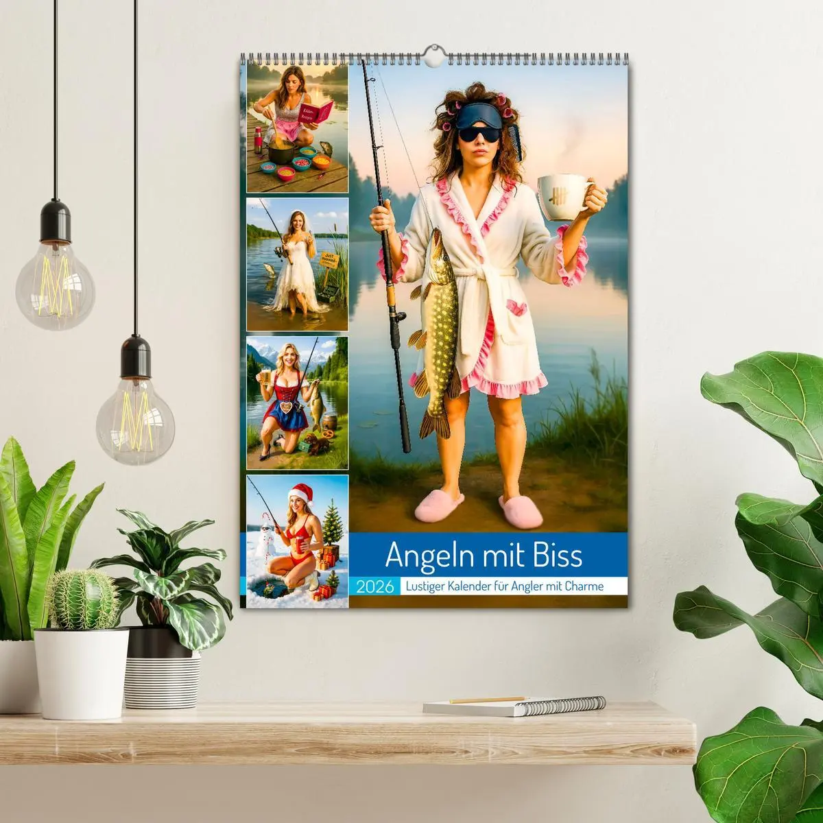Bild: 9783516413588 | Angeln mit Biss - Lustiger Kalender für Angler mit Charme...