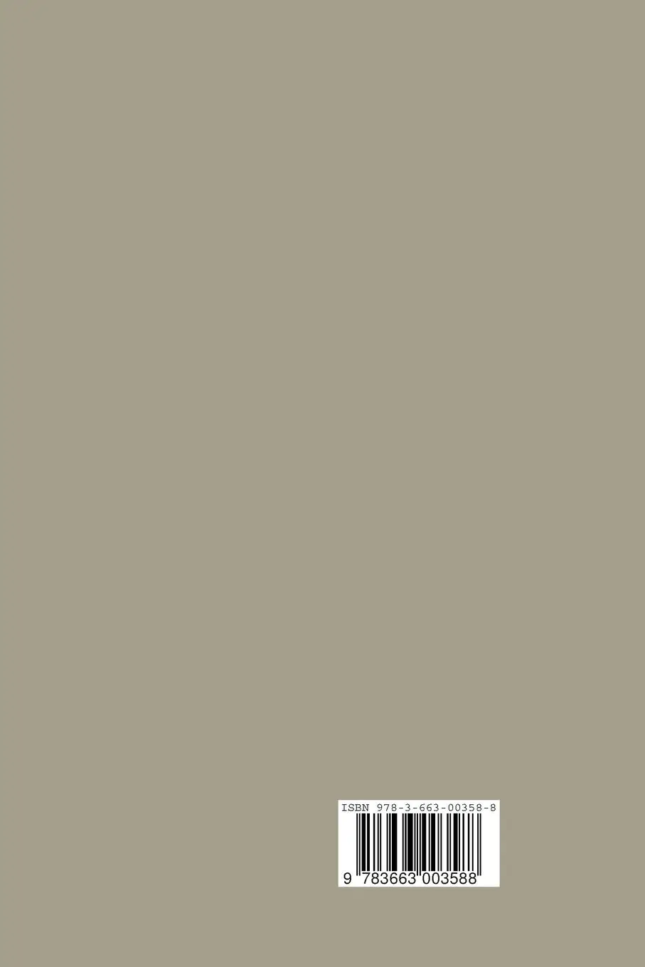 Rückseite: 9783663003588 | Die Warenhäuser im Dritten Reich | Heinrich Uhlig | Taschenbuch | viii